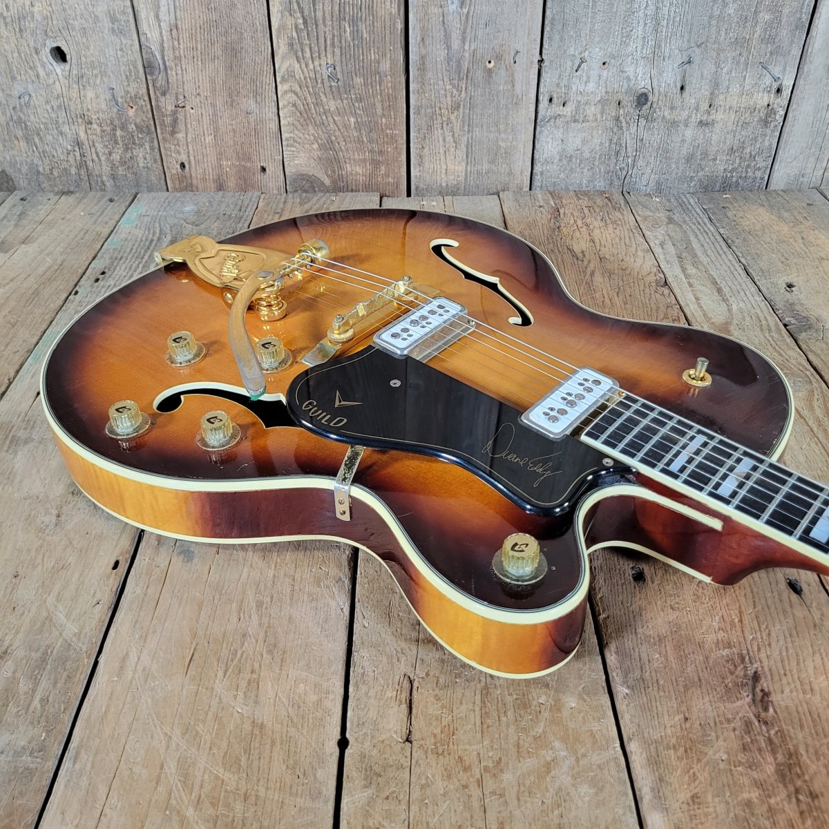 Guild Duane Eddy DE-500 1962 | Vintage Sunburst Hollowbody