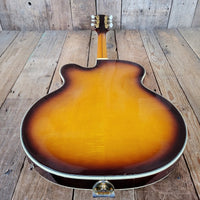 Guild Duane Eddy DE - 500 Deluxe 1962 – Sunburst, DeArmond Dynasonic Pickups, Vintage Hollowbody - Mahar's Vintage Guitars