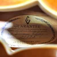 Guild Duane Eddy DE - 500 Deluxe 1962 – Sunburst, DeArmond Dynasonic Pickups, Vintage Hollowbody - Mahar's Vintage Guitars