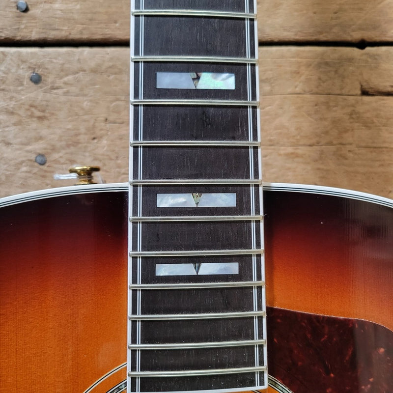Guild F - 412 Jumbo 12 - String Acoustic Guitar Sunburst 2009 with Original Case - Mahar's Vintage Guitars