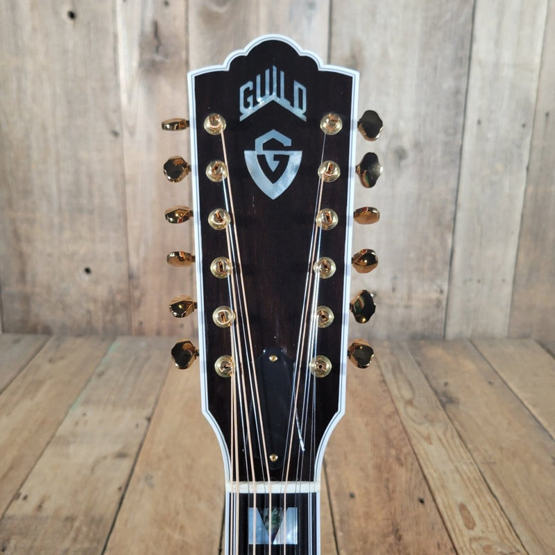 Guild F - 412 Jumbo 12 - String Acoustic Guitar Sunburst 2009 with Original Case - Mahar's Vintage Guitars