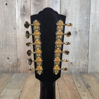 Guild F - 412 Jumbo 12 - String Acoustic Guitar Sunburst 2009 with Original Case - Mahar's Vintage Guitars