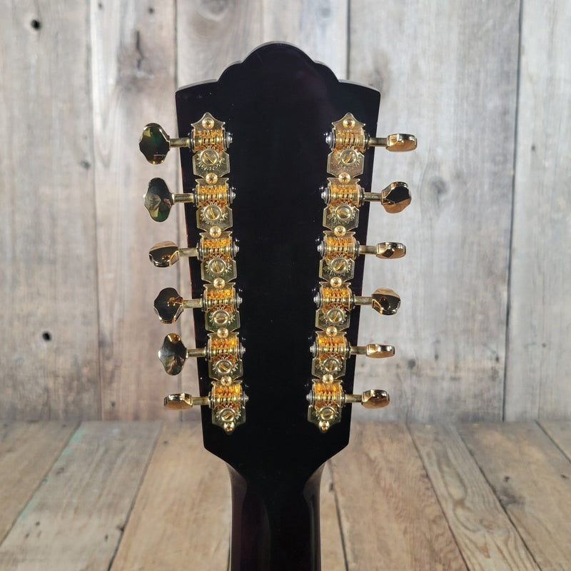 Guild F - 412 Jumbo 12 - String Acoustic Guitar Sunburst 2009 with Original Case - Mahar's Vintage Guitars