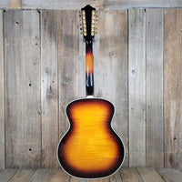 Guild F - 412 Jumbo 12 - String Acoustic Guitar Sunburst 2009 with Original Case - Mahar's Vintage Guitars