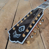 Guild F - 412 Jumbo 12 - String Acoustic Guitar Sunburst 2009 with Original Case - Mahar's Vintage Guitars