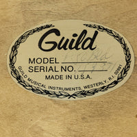 Guild F - 50 BLD Blonde 1976 – Vintage Jumbo Acoustic Guitar with Spruce & Maple Tonewoods - Mahar's Vintage Guitars