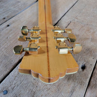 Guild F - 50 BLD Blonde 1976 – Vintage Jumbo Acoustic Guitar with Spruce & Maple Tonewoods - Mahar's Vintage Guitars