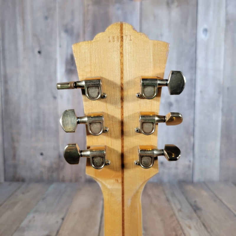 Guild F - 50 BLD Blonde 1976 – Vintage Jumbo Acoustic Guitar with Spruce & Maple Tonewoods - Mahar's Vintage Guitars