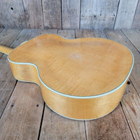 Guild F - 50 BLD Blonde 1976 – Vintage Jumbo Acoustic Guitar with Spruce & Maple Tonewoods - Mahar's Vintage Guitars