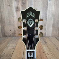 Guild F - 50 BLD Blonde 1976 – Vintage Jumbo Acoustic Guitar with Spruce & Maple Tonewoods - Mahar's Vintage Guitars