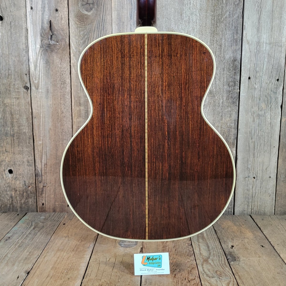 Guild F - 50R NT 1980 Westerly — Factory Double Pickguard - Mahar's Vintage Guitars