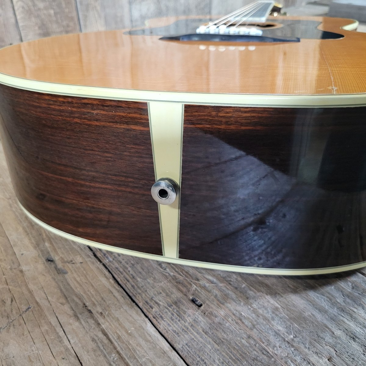 Guild F - 50R NT 1980 Westerly — Factory Double Pickguard - Mahar's Vintage Guitars