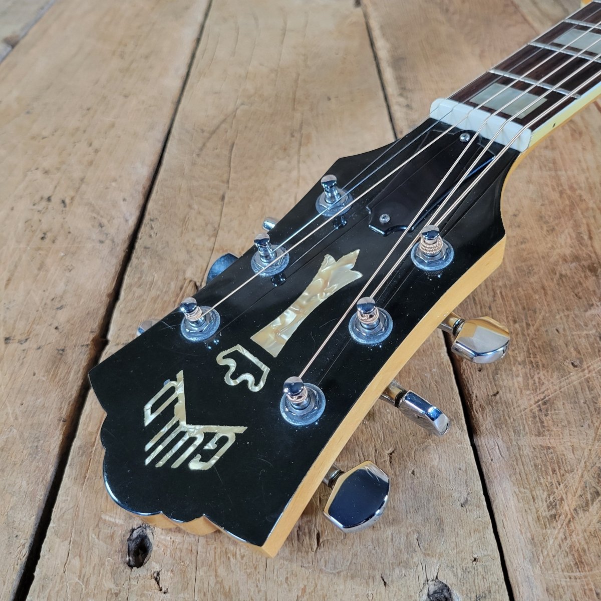 Guild F40 - BLD 1980 W/ LR Baggs Pickup System and Original Case - Mahar's Vintage Guitars