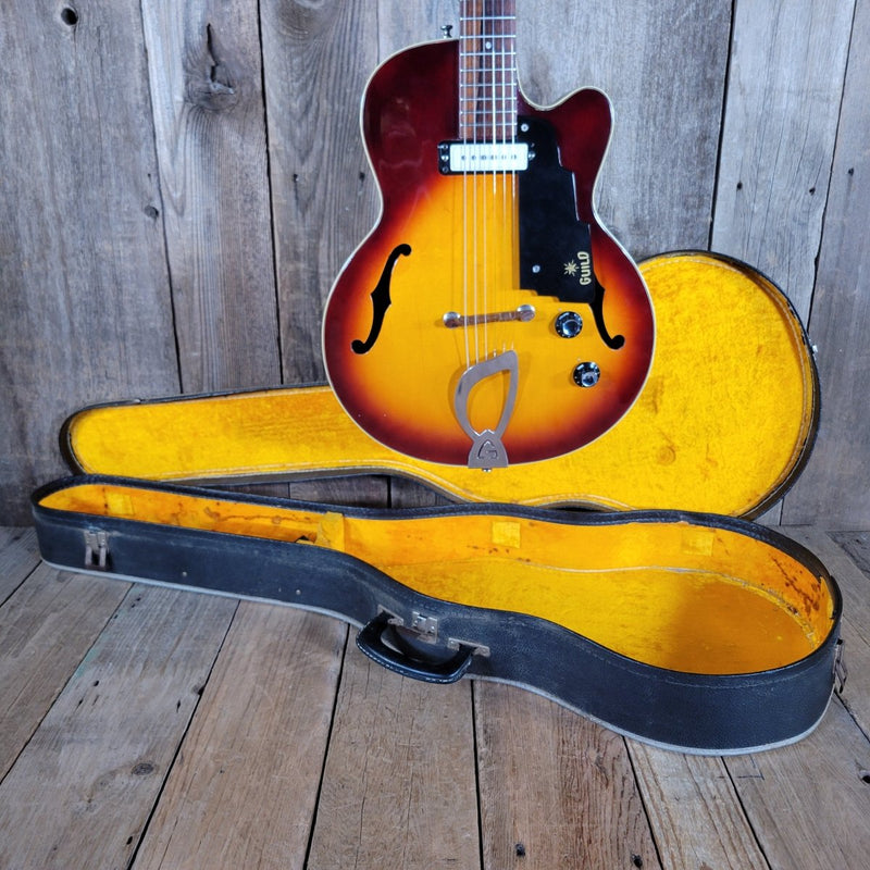Guild M - 65 3/4 Freshman 1965 – One - Owner Vintage Guitar w/ Original Case & Receipt - Mahar's Vintage Guitars