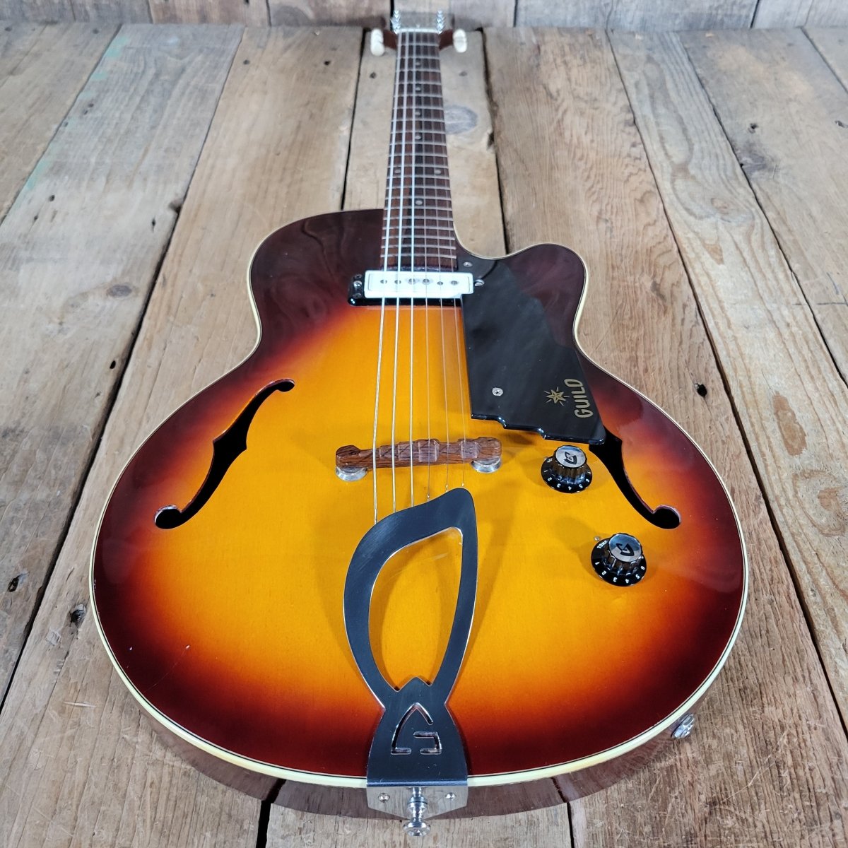 Guild M - 65 3/4 Freshman 1965 – One - Owner Vintage Guitar w/ Original Case & Receipt - Mahar's Vintage Guitars