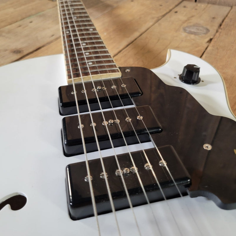 Guild Starfire I Jet 90 2020 Satin White SF - 1JET90 With Hard Case - Mahar's Vintage Guitars