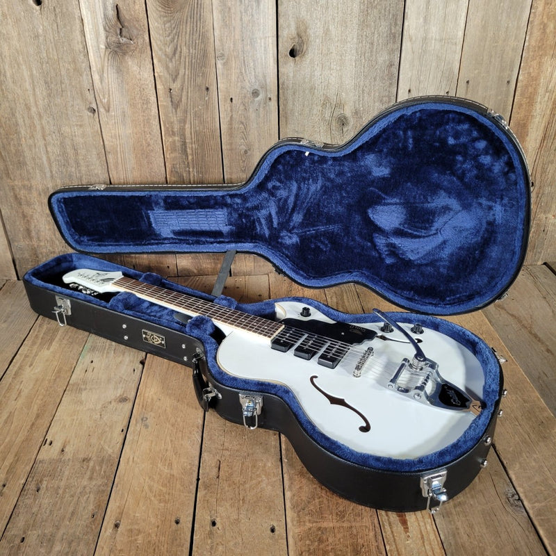 Guild Starfire I Jet 90 2020 Satin White SF - 1JET90 With Hard Case - Mahar's Vintage Guitars