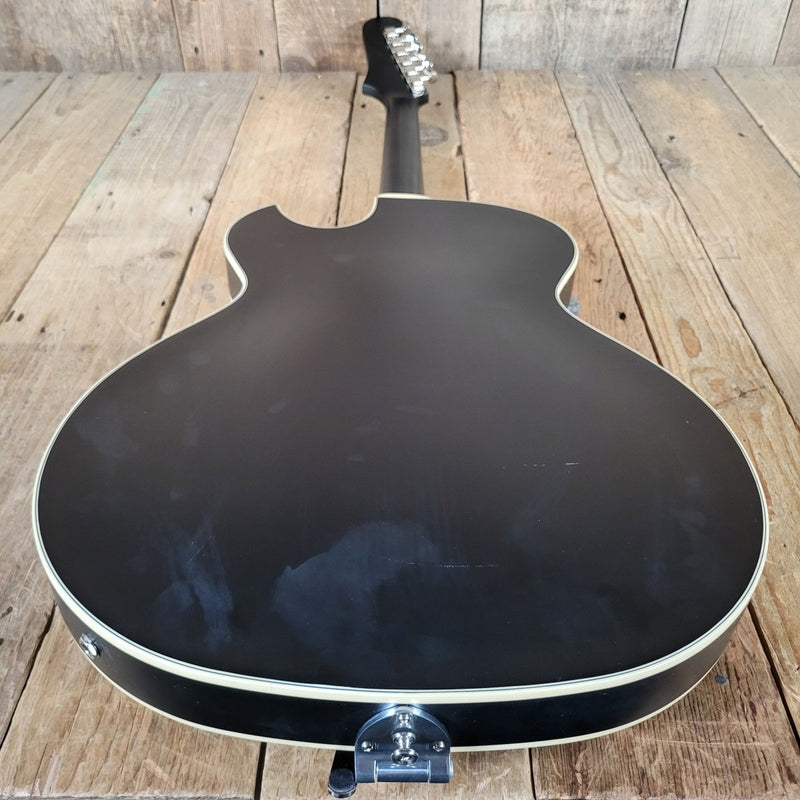 Guild Starfire I Jet 90 2021 – Satin Black SF - 1JET90/SBK w/Original Case - Mahar's Vintage Guitars