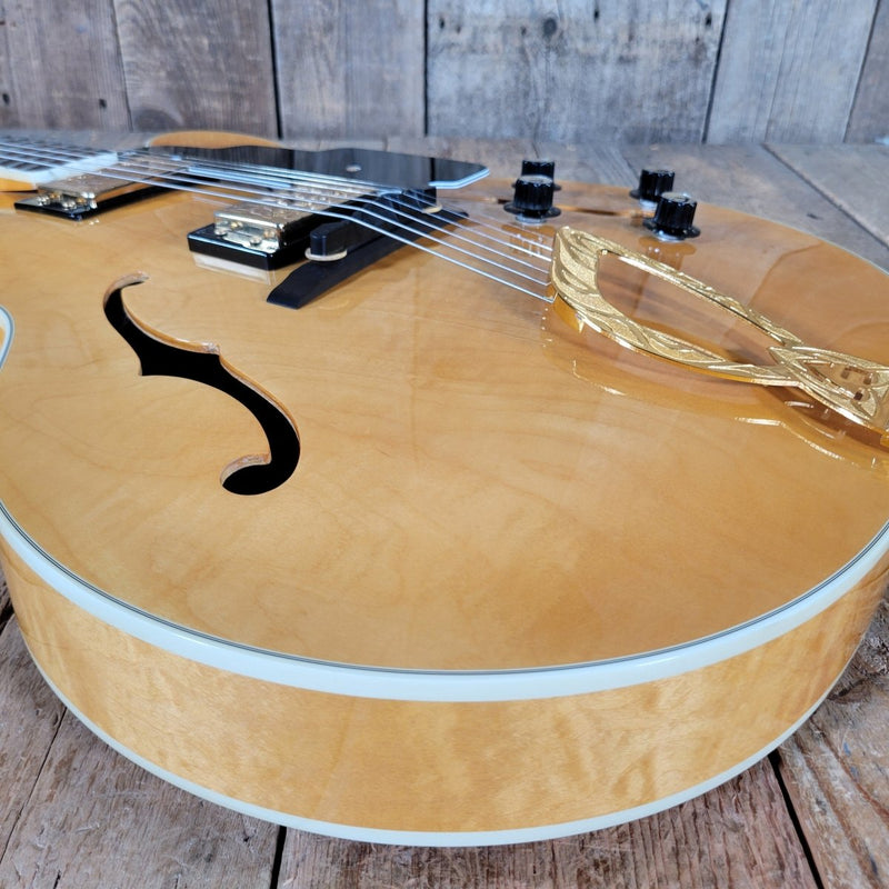 Guild X - 170 Archtop Hollowbody Guitar Blonde 1988 – Near Mint with Original Case - Mahar's Vintage Guitars