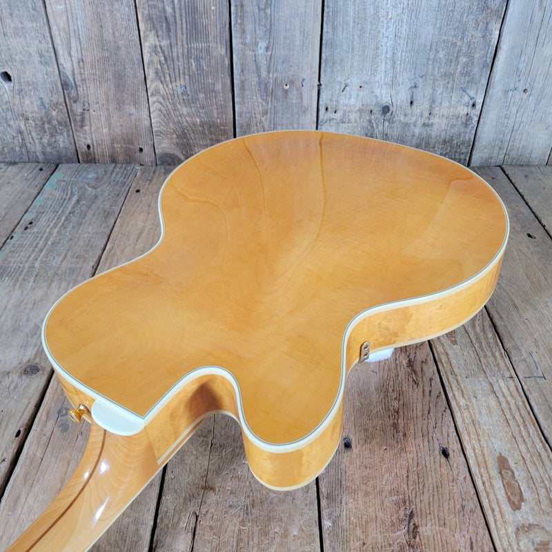 Guild X - 170 Archtop Hollowbody Guitar Blonde 1988 – Near Mint with Original Case - Mahar's Vintage Guitars