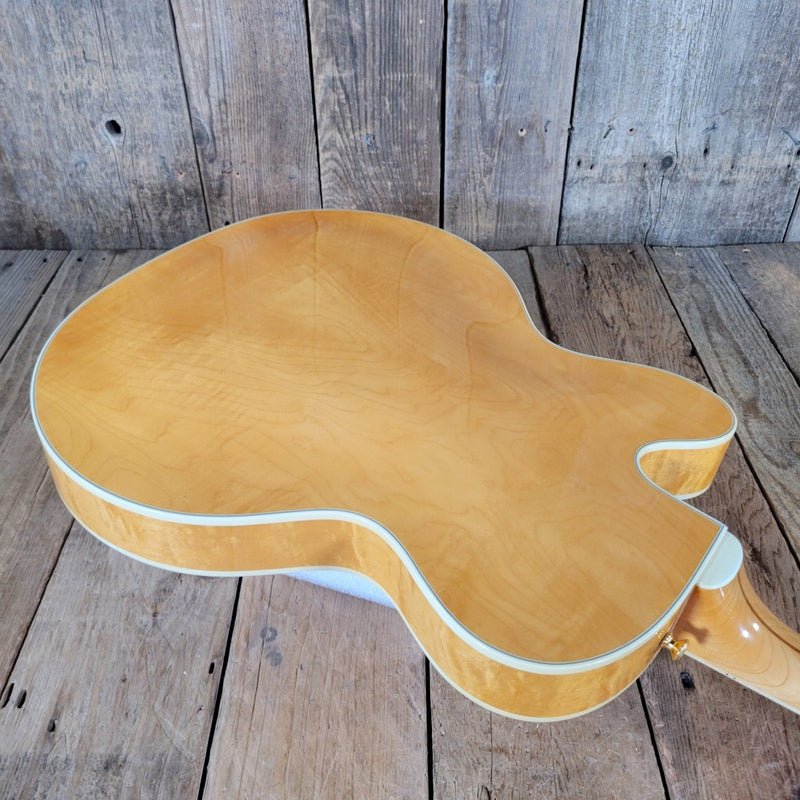 Guild X - 170 Archtop Hollowbody Guitar Blonde 1988 – Near Mint with Original Case - Mahar's Vintage Guitars