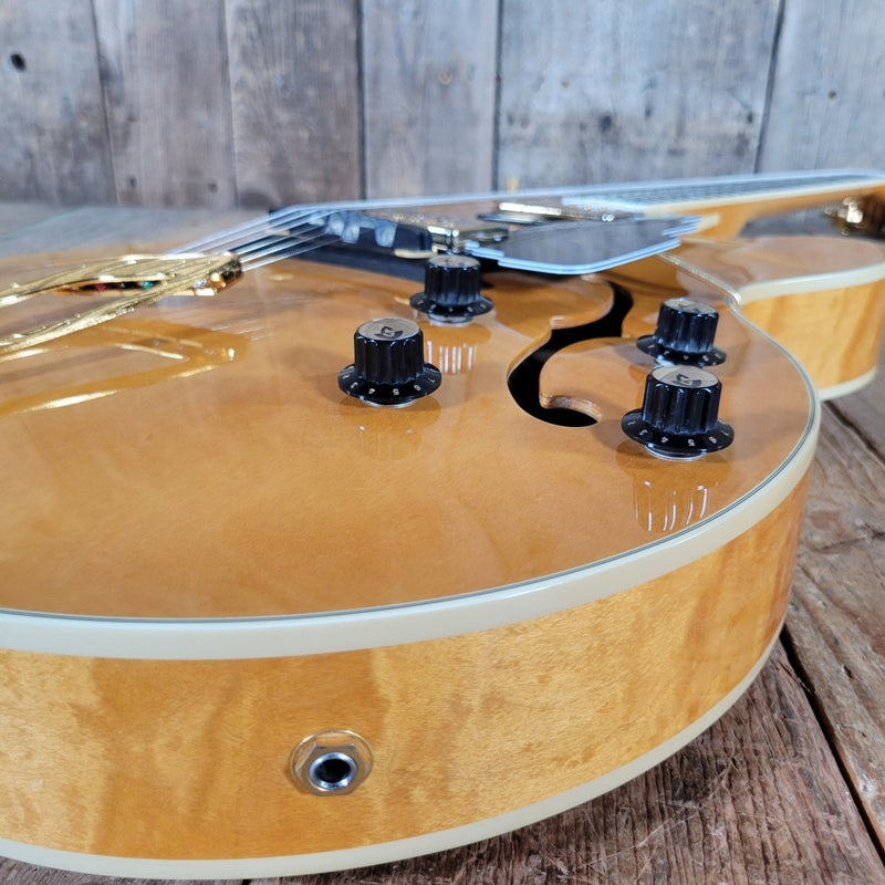Guild X - 170 Archtop Hollowbody Guitar Blonde 1988 – Near Mint with Original Case - Mahar's Vintage Guitars