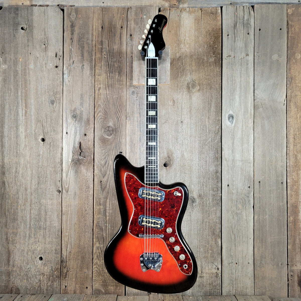Harmony 1960s H - 19 Silhouette – Vintage USA - Made Offset Electric Guitar - Mahar's Vintage Guitars