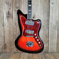 Harmony 1960s H - 19 Silhouette – Vintage USA - Made Offset Electric Guitar - Mahar's Vintage Guitars