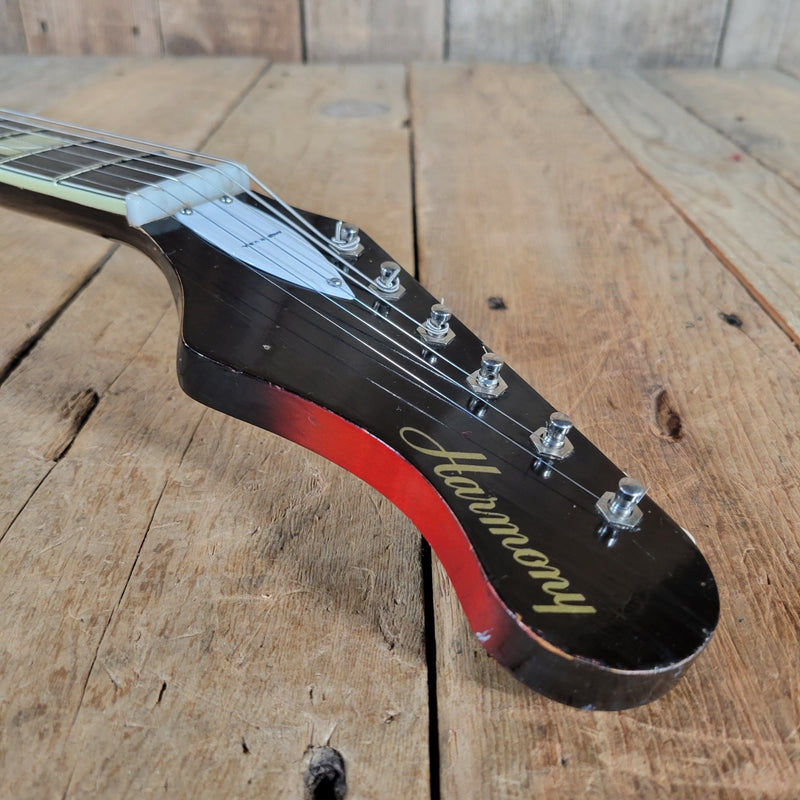 Harmony 1960s H - 19 Silhouette – Vintage USA - Made Offset Electric Guitar - Mahar's Vintage Guitars