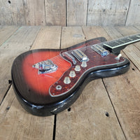 Harmony 1960s H - 19 Silhouette – Vintage USA - Made Offset Electric Guitar - Mahar's Vintage Guitars