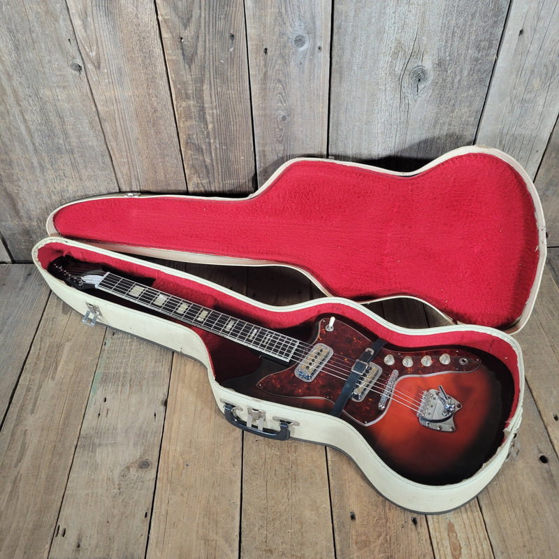 Harmony 1960s H - 19 Silhouette – Vintage USA - Made Offset Electric Guitar - Mahar's Vintage Guitars