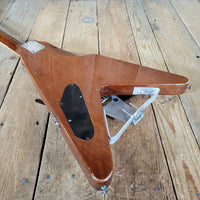 Harmony Flying V Electric Guitar 1980s – Modified with Bigsby Vibrato - Mahar's Vintage Guitars