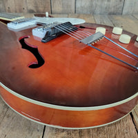 Harmony H-56 Rocket 1966 Red Burst - Mahar's Vintage Guitars