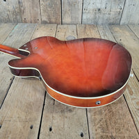 Harmony H-56 Rocket 1966 Red Burst - Mahar's Vintage Guitars