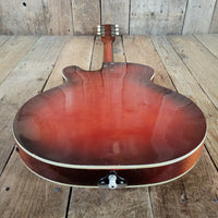 Harmony H-56 Rocket 1966 Red Burst - Mahar's Vintage Guitars