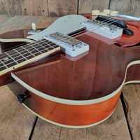 Harmony H-56 Rocket 1966 Red Burst - Mahar's Vintage Guitars
