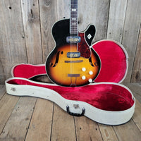 Harmony Meteor H74 With Original Case 1962 - Mahar's Vintage Guitars