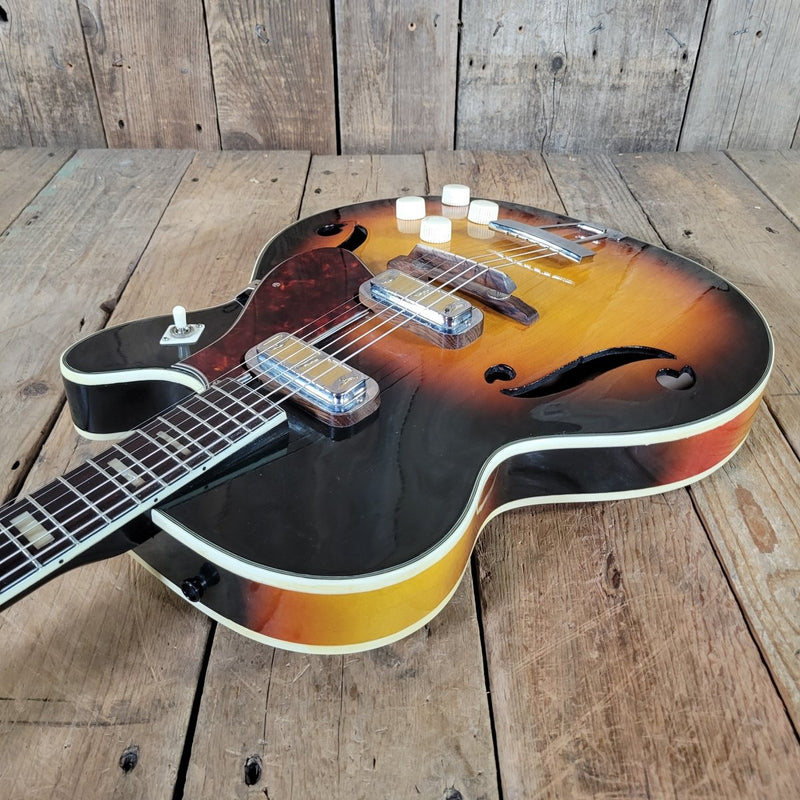 Harmony Meteor H74 With Original Case 1962 - Mahar's Vintage Guitars