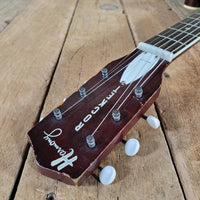 Harmony Rocket H53 Red with Bigsby with Floating Jazz Pickup - Nickel 1960s - Mahar's Vintage Guitars