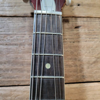 Harmony Rocket H53 Red with Bigsby with Floating Jazz Pickup - Nickel 1960s - Mahar's Vintage Guitars