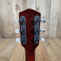 Harmony Rocket H53 Red with Bigsby with Floating Jazz Pickup - Nickel 1960s - Mahar's Vintage Guitars