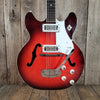 Harmony Rocket H56/1 Hollow Body Electric Guitar – Vintage DeArmond Gold Foil Pickups, USA Made 1970 - Mahar's Vintage Guitars