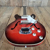 Harmony Rocket H56/1 Hollow Body Electric Guitar – Vintage DeArmond Gold Foil Pickups, USA Made 1970 - Mahar's Vintage Guitars