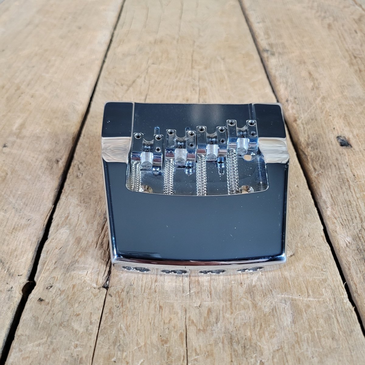 Hipshot Rickenbacker 4 - String Bass Bridge Chrome Near Mint - Mahar's Vintage Guitars