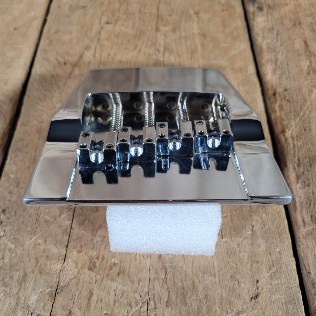 Hipshot Rickenbacker 4 - String Bass Bridge Chrome Near Mint - Mahar's Vintage Guitars