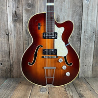 Hofner 457 S E2 1960's Sunburst - Mahar's Vintage Guitars