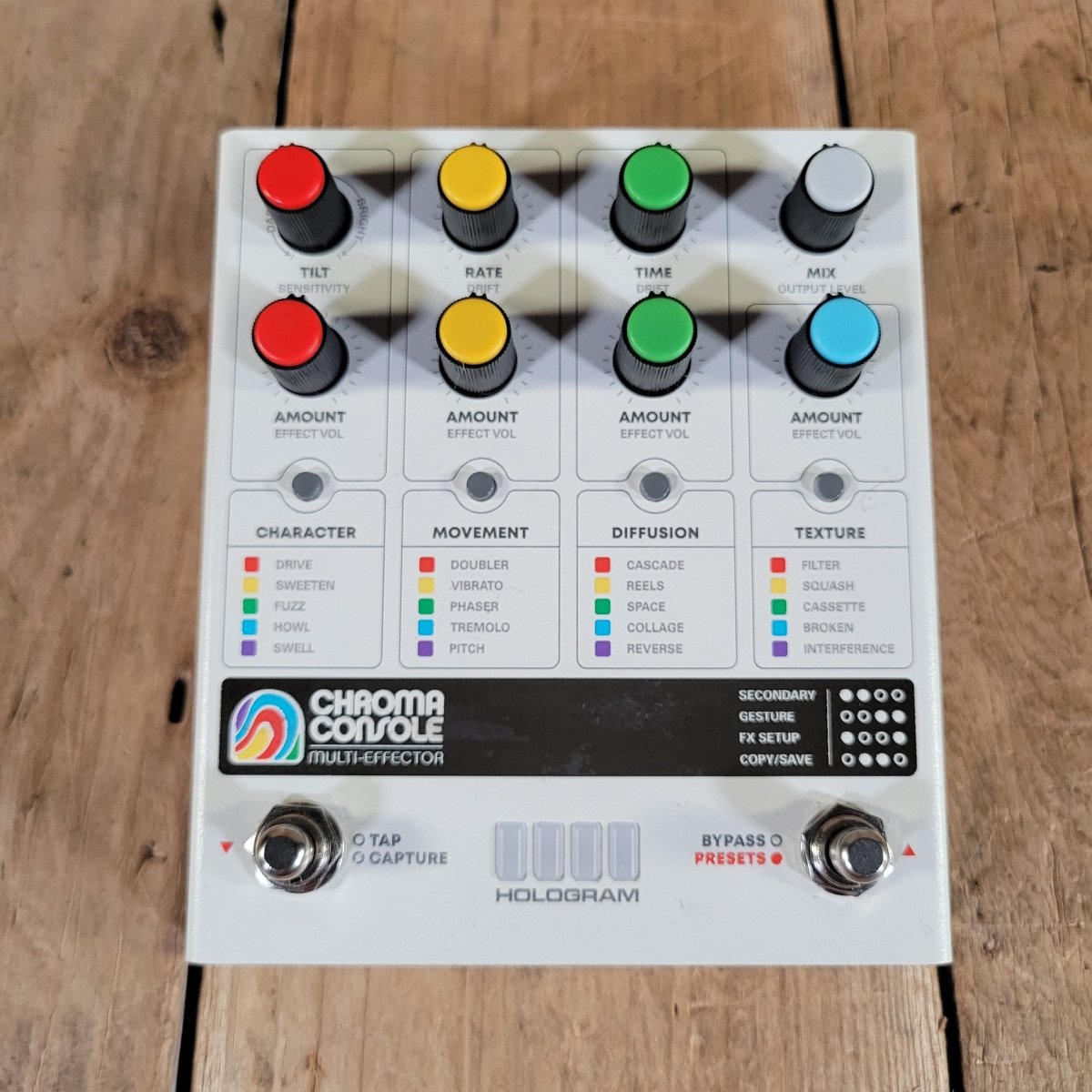 Hologram Electronics 2020s HE-4 Chroma Console Multi-Effector, Near Mint - Mahar's Vintage Guitars
