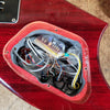 Hondo Formula 1 H - 785 Electric Guitar – 1980s Transparent Red, 24 - Fret Super Strat Style - Mahar's Vintage Guitars