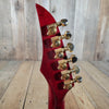 Hondo Formula 1 H - 785 Electric Guitar – 1980s Transparent Red, 24 - Fret Super Strat Style - Mahar's Vintage Guitars