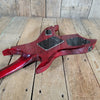 Hondo Formula 1 H - 785 Electric Guitar – 1980s Transparent Red, 24 - Fret Super Strat Style - Mahar's Vintage Guitars
